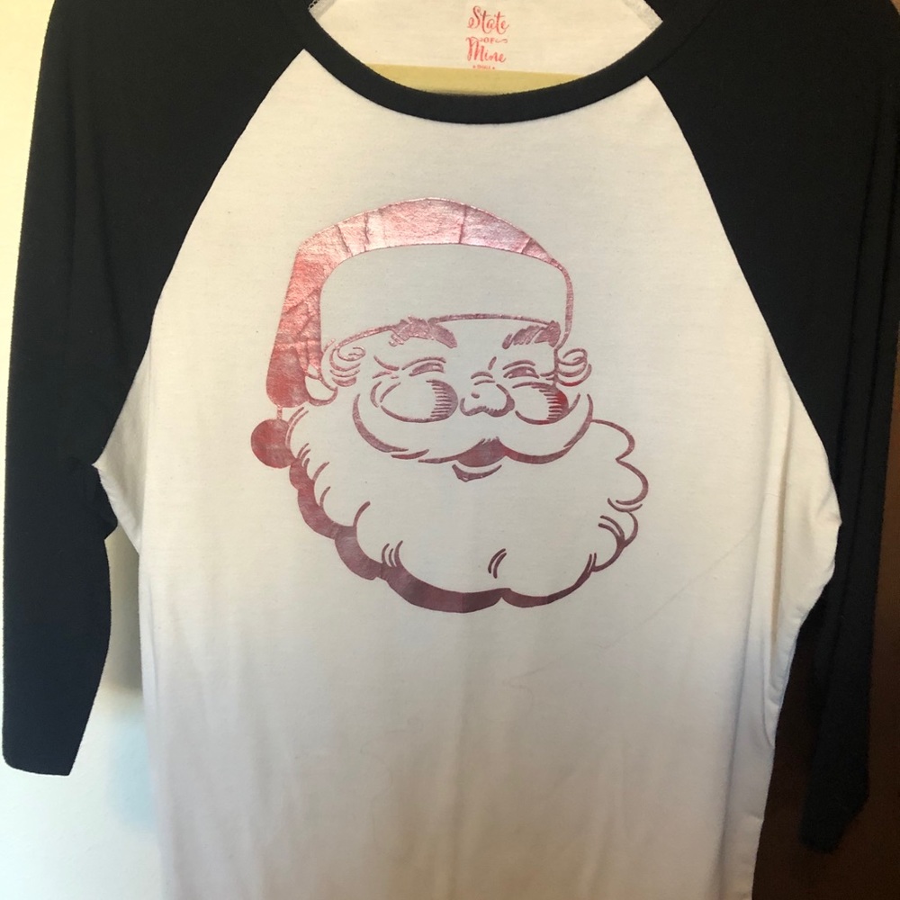 Holiday Baseball Style Tee